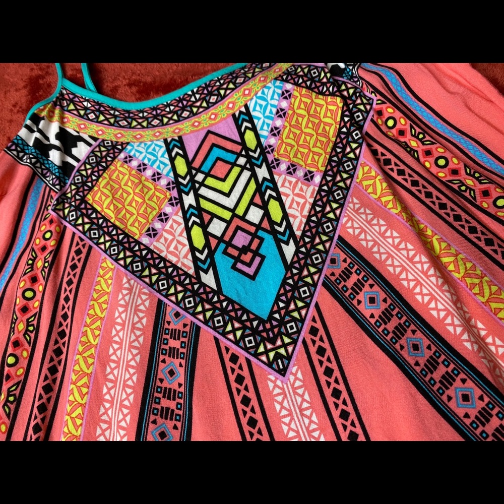 Patterned Ron Jon tank top